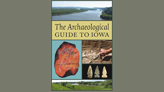 book cover art for the Archaeological Guide to Iowa